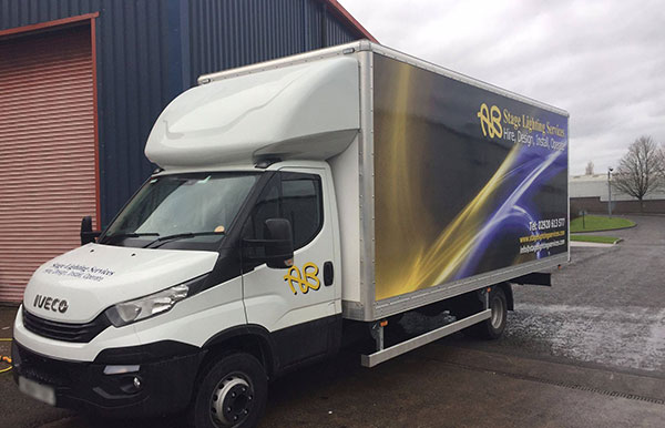 Stage Lighting Services New Truck