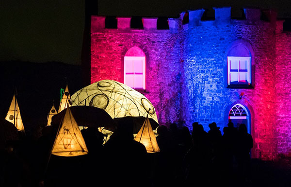 Haverfordwest Castle, Over the Moon