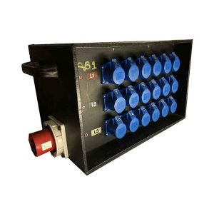 3Ph Distro 63A to 18x16A