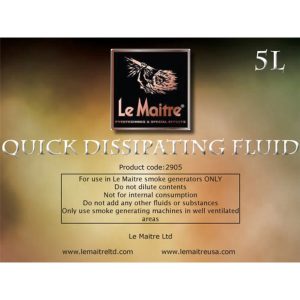 LeMaitre Quick Dissipating Smoke Fluid
