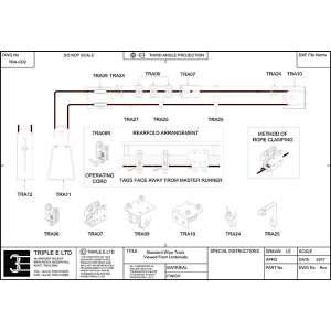 Triple E UniTrack Wipe Kit