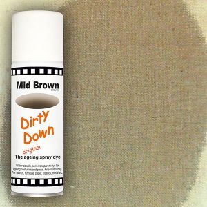 dirty down product mid brown ageing spray