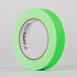 Gaffa-Fluorescent-Green-25mm