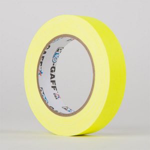 Gaffa-Fluorescent-Yellow-25mm